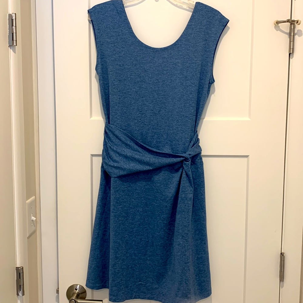 New- Patagonia Women’s Seabrook Twist Dress Pigeon Blue
